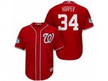 Washington Nationals #34 Bryce Harper 2017 Spring Training Cool Base Stitched MLB Jersey