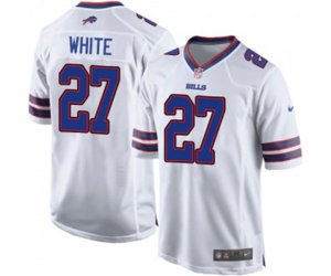 Buffalo Bills #27 Tre\'Davious White Game White Football Jersey