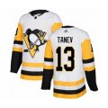 Pittsburgh Penguins #13 Brandon Tanev Authentic White Away Hockey Jersey