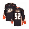 Anaheim Ducks #52 Trevor Zegras Authentic Black Home Hockey Jersey