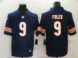 Chicago Bears #9 Nick Foles Nike Navy Vapor Limited Footbll Jersey