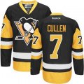 Pittsburgh Penguins #7 Matt Cullen Reebok Black Premier Jersey