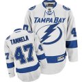Tampa Bay Lightning #47 Jonne Tammela Authentic White Away NHL Jersey