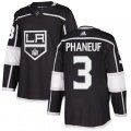 Los Angeles Kings #3 Dion Phaneuf Premier Black Home NHL Jersey