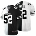 Chicago Bears #52 Khalil Mack Black V White Peace Split Nike Vapor Untouchable Limited NFL Jersey