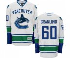 Vancouver Canucks #60 Markus Granlund Authentic White Away NHL Jersey