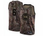 Detroit Pistons #6 Terry Mills Swingman Camo Realtree Collection NBA Jersey
