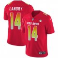 Miami Dolphins #14 Jarvis Landry Limited Red 2018 Pro Bowl NFL Jersey