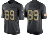 Seattle Seahawks #89 Doug Baldwin Stitched Black NFL Salute to Service Limited Jerseys