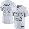 Oakland Raiders #27 Reggie Nelson Limited White Rush Vapor Untouchable NFL Jersey