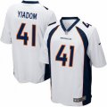 Denver Broncos #41 Isaac Yiadom Game White NFL Jersey