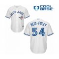 Toronto Blue Jays #54 Sean Reid-Foley Authentic White Home Baseball Player Jersey