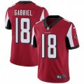 Atlanta Falcons #18 Taylor Gabriel Red Team Color Vapor Untouchable Limited Player NFL Jersey