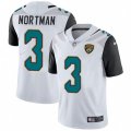 Jacksonville Jaguars #3 Brad Nortman White Vapor Untouchable Elite Player NFL Jersey