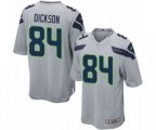 Seattle Seahawks #84 Ed Dickson Game Grey Alternate NFL Jersey