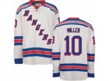 New York Rangers #10 J.T. Miller Premier White Away NHL Jersey