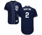 San Diego Padres Nick Martini Navy Blue Alternate Flex Base Authentic Collection Baseball Player Jersey