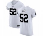 Oakland Raiders #52 Marquel Lee White Vapor Untouchable Elite Player Football Jersey