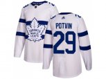 Toronto Maple Leafs #29 Felix Potvin White Authentic 2018 Stadium Series Stitched NHL Jersey