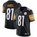 Pittsburgh Steelers #81 Jesse James Black Team Color Vapor Untouchable Limited Player NFL Jersey