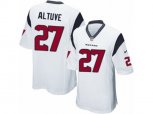Houston Texans #27 Jose Altuve Game White NFL Jersey