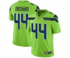 Seattle Seahawks #44 Nate Orchard Limited Green Rush Vapor Untouchable Football Jersey