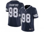 Dallas Cowboys #98 Tyrone Crawford Vapor Untouchable Limited Navy Blue Team Color NFL Jersey