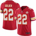 Kansas City Chiefs #22 Robert Golden Red Team Color Vapor Untouchable Limited Player NFL Jersey