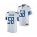 Detroit Lions #58 Penei Sewell 2021 Football Draft White Vapor Untouchable Limited Jersey