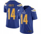 Los Angeles Chargers #14 Dan Fouts Limited Electric Blue Rush Vapor Untouchable Football Jersey