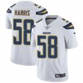 Los Angeles Chargers #58 Nigel Harris White Vapor Untouchable Limited Player NFL Jersey