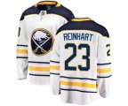 Buffalo Sabres #23 Sam Reinhart Fanatics Branded White Away Breakaway NHL Jersey