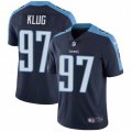 Tennessee Titans #97 Karl Klug Navy Blue Alternate Vapor Untouchable Limited Player NFL Jersey