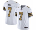 New Orleans Saints #7 Taysom Hill Limited White Rush Vapor Untouchable Football Jersey