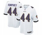 Baltimore Ravens #44 Marlon Humphrey Game White Football Jersey