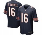 Chicago Bears #16 Pat O'Donnell Game Navy Blue Team Color Football Jersey