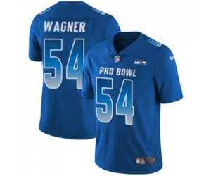Seattle Seahawks #54 Bobby Wagner Limited Royal Blue NFC 2019 Pro Bowl Football Jersey