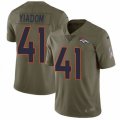 Denver Broncos #41 Isaac Yiadom Limited Olive 2017 Salute to Service NFL Jersey
