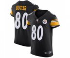Pittsburgh Steelers #80 Jack Butler Black Team Color Vapor Untouchable Elite Player Football Jersey