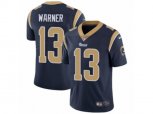 Los Angeles Rams #13 Kurt Warner Vapor Untouchable Limited Navy Blue Team Color NFL Jersey