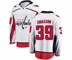 Washington Capitals #39 Alex Chiasson Fanatics Branded White Away Breakaway NHL Jersey