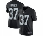 Oakland Raiders #37 Lester Hayes Black Team Color Vapor Untouchable Limited Player Football Jersey