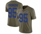 Dallas Cowboys #95 Christian Covington Limited Olive 2017 Salute to Service Football Jersey