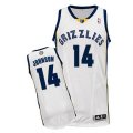 Memphis Grizzlies #14 Brice Johnson Authentic White Home NBA Jersey