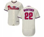 Philadelphia Phillies #22 Andrew McCutchen Cream Alternate Flex Base Authentic Collection Baseball Jersey