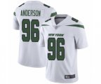 New York Jets #96 Henry Anderson White Vapor Untouchable Limited Player Football Jersey