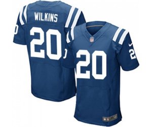 Indianapolis Colts #20 Jordan Wilkins Elite Royal Blue Team Color Football Jersey