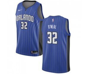 Orlando Magic #32 Shaquille O\'Neal Swingman Royal Blue Road NBA Jersey - Icon Edition