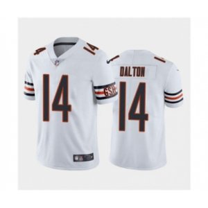 Chicago Bears #14 Andy Dalton White Vapor Untouchable Limited Jersey