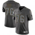Los Angeles Rams #76 Orlando Pace Gray Static Vapor Untouchable Limited NFL Jersey